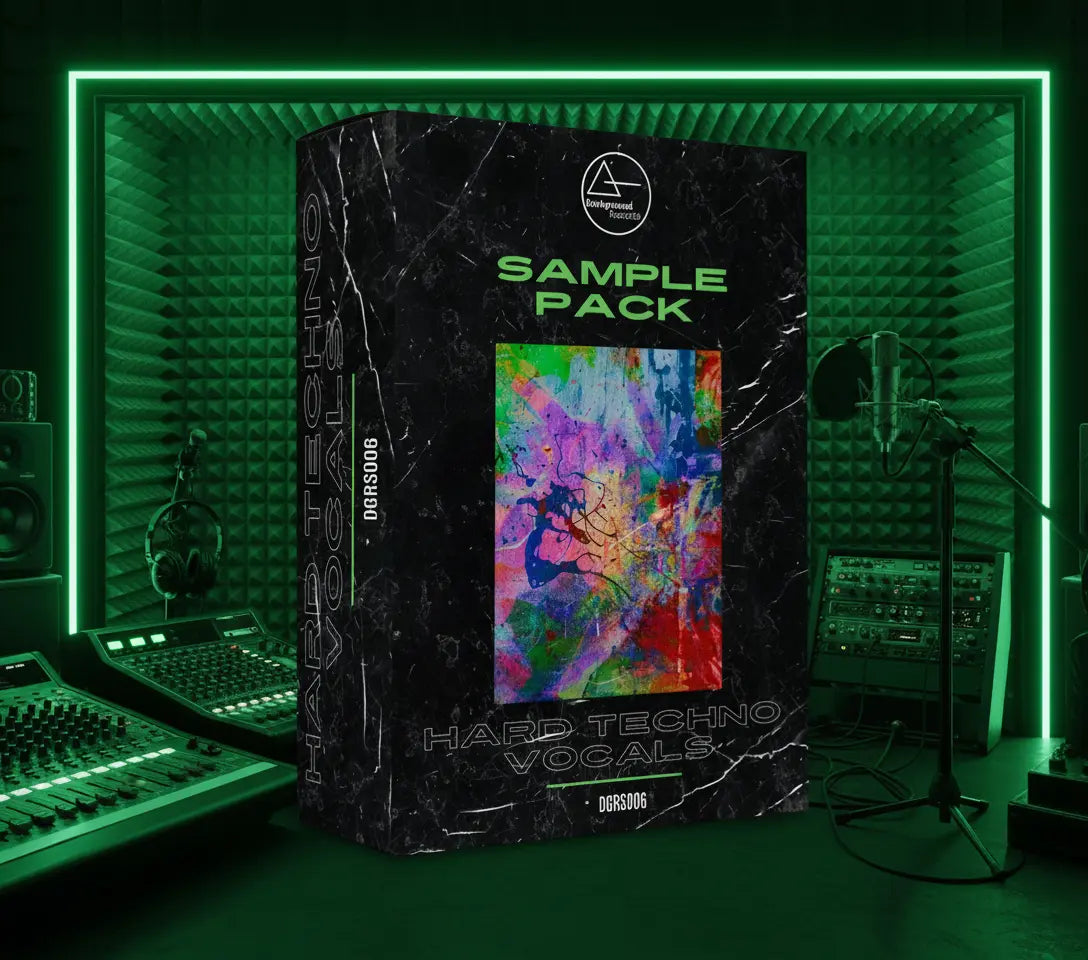 Hard Techno Vocals Sample Pack - Darkground Records