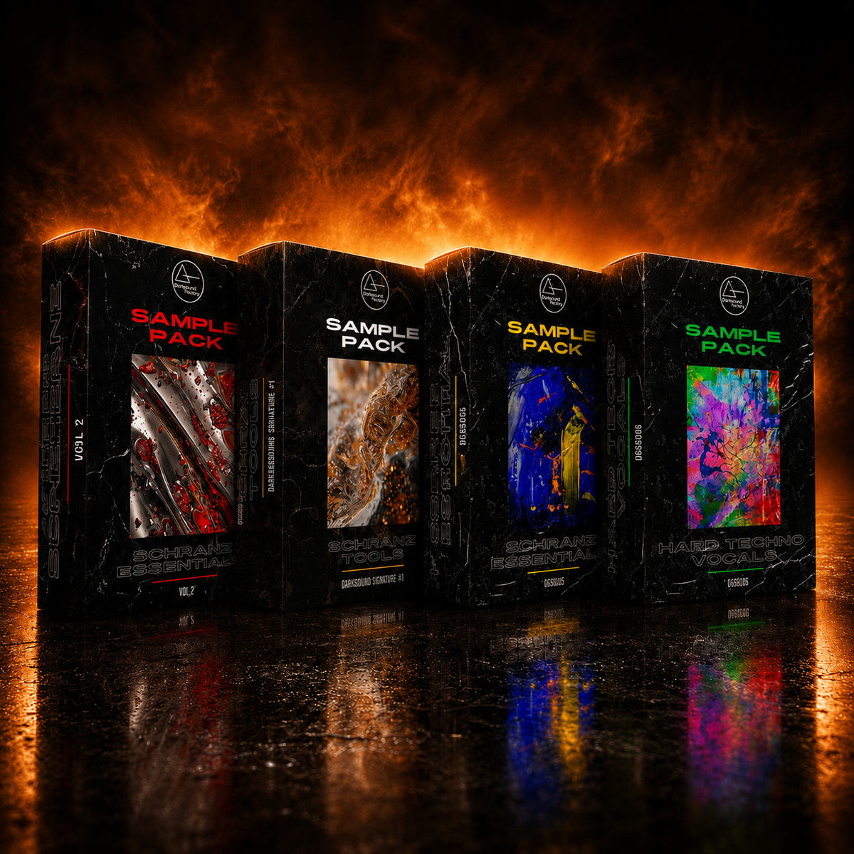 Schranz Pressure Kit Bundle 4 Packs - Darkground Records