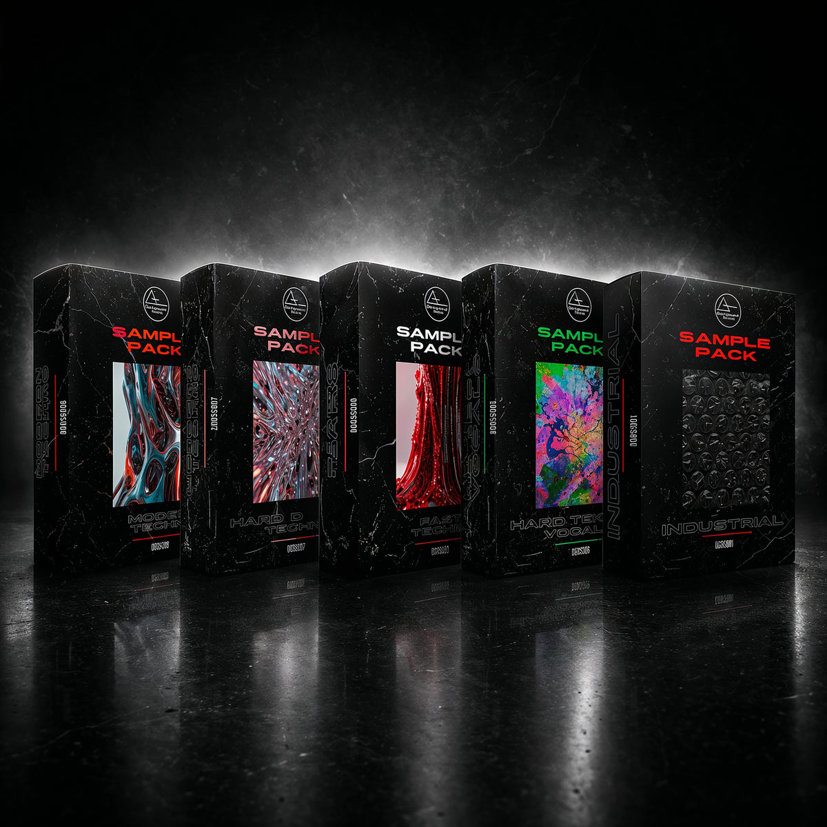 Total Techno Arsenal Bundle 5 Packs 1400 Samples - Darkground Records